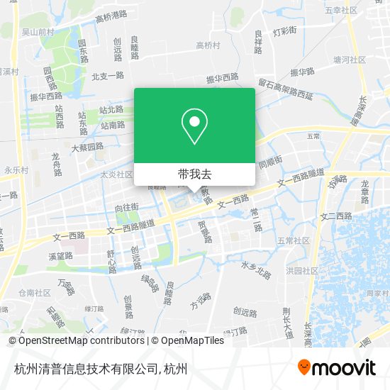 杭州清普信息技术有限公司地图
