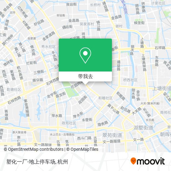 塑化一厂-地上停车场地图
