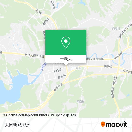 大园新城地图