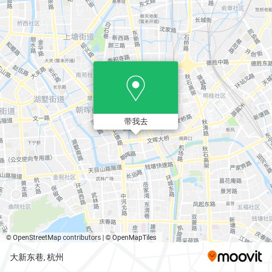 大新东巷地图