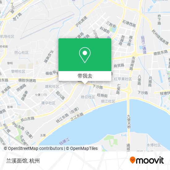 兰溪面馆地图