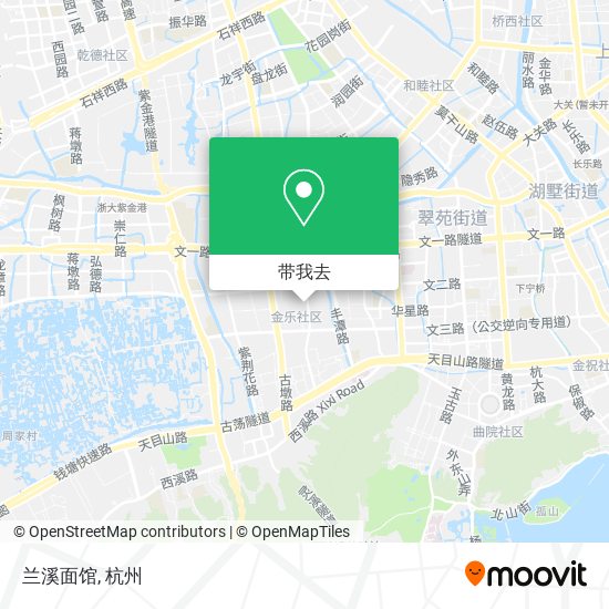 兰溪面馆地图