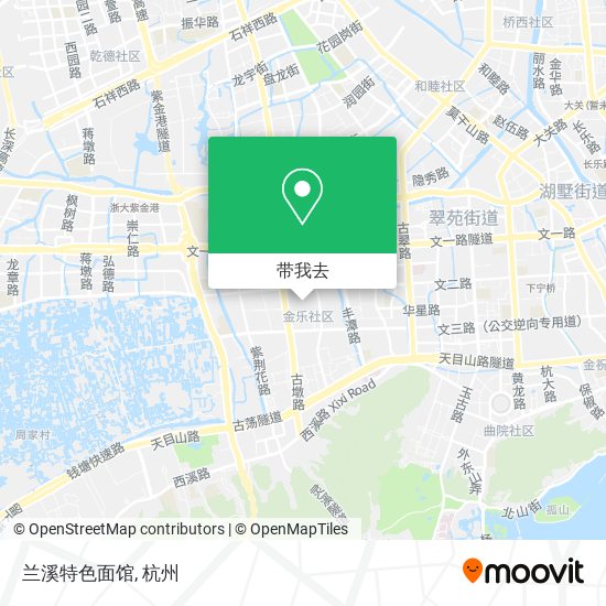兰溪特色面馆地图