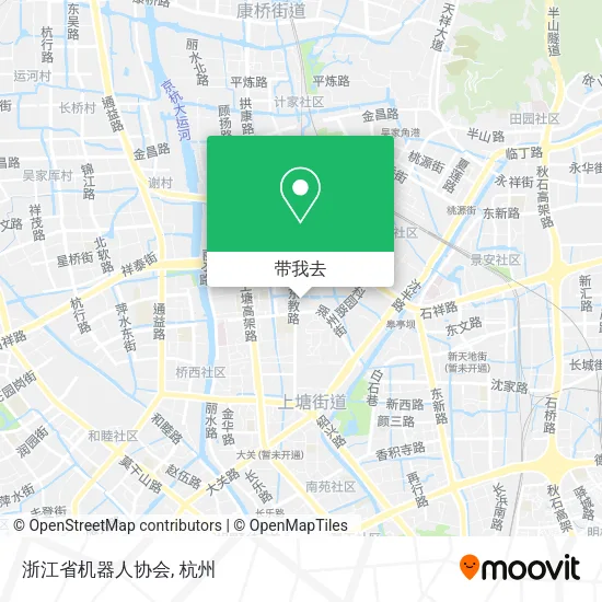 浙江省机器人协会地图