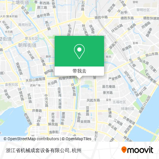 浙江省机械成套设备有限公司地图