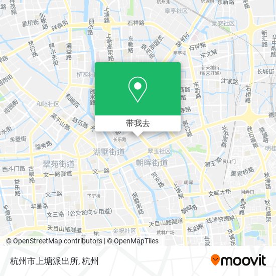 杭州市上塘派出所地图