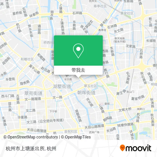 杭州市上塘派出所地图