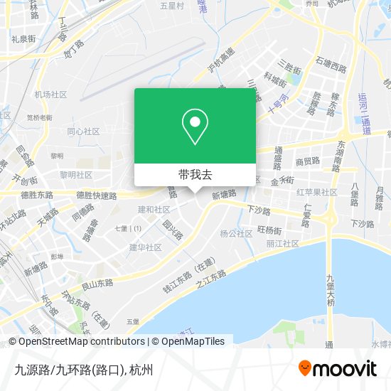 九源路/九环路(路口)地图