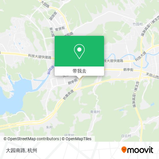 大园南路地图
