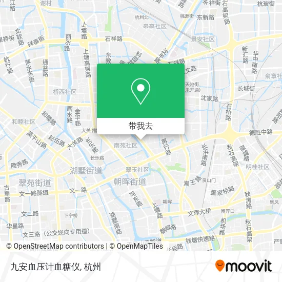 九安血压计血糖仪地图