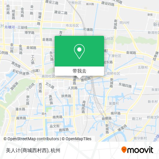 美人计(商城西村西)地图