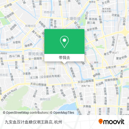 九安血压计血糖仪潮王路店地图