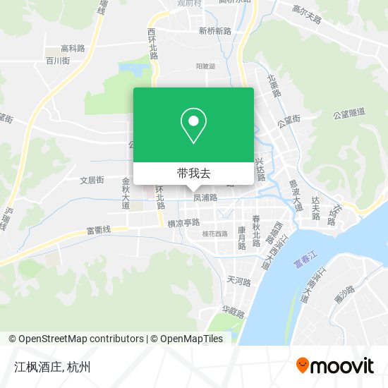 江枫酒庄地图