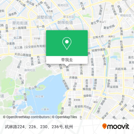 武林路224、226、230、236号地图