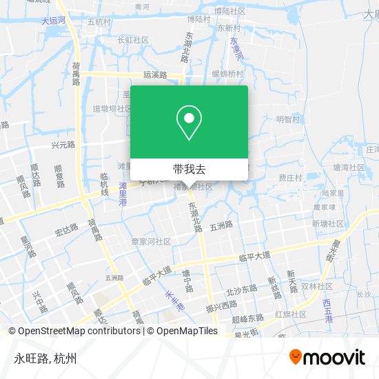 永旺路地图