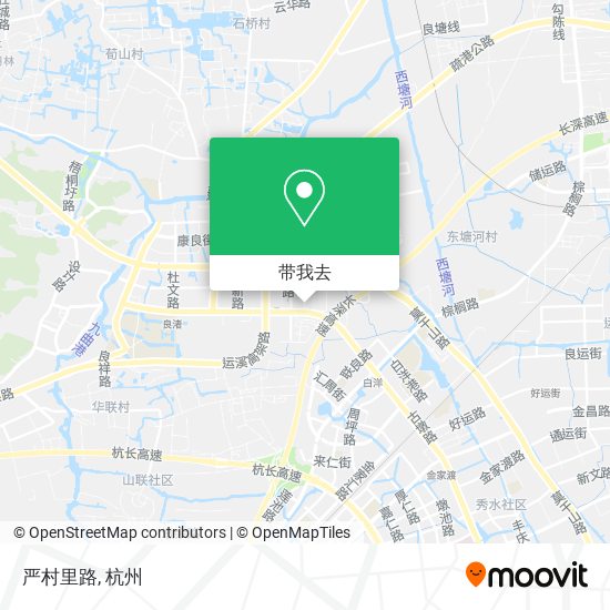 严村里路地图