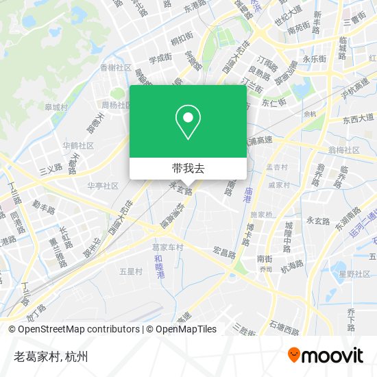老葛家村地图