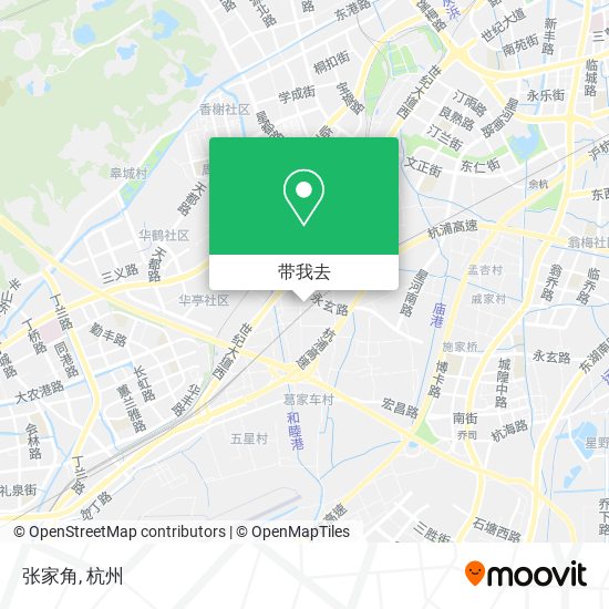 张家角地图