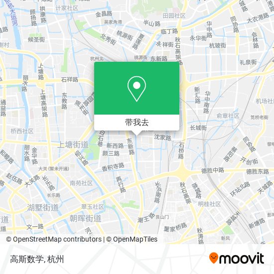 高斯数学地图