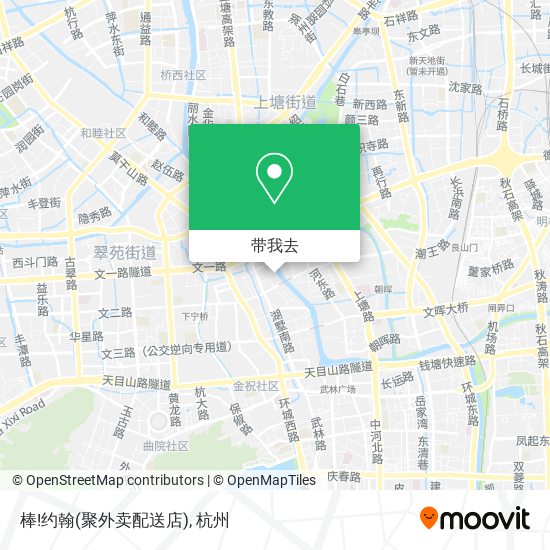 棒!约翰(聚外卖配送店)地图