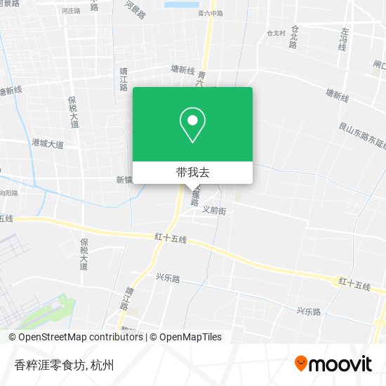 香粹涯零食坊地图