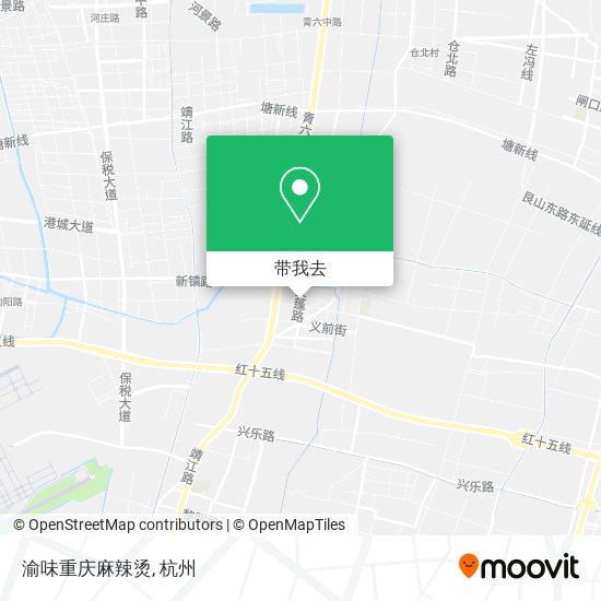 渝味重庆麻辣烫地图