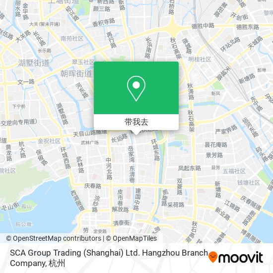 SCA Group Trading (Shanghai) Ltd. Hangzhou Branch Company地图
