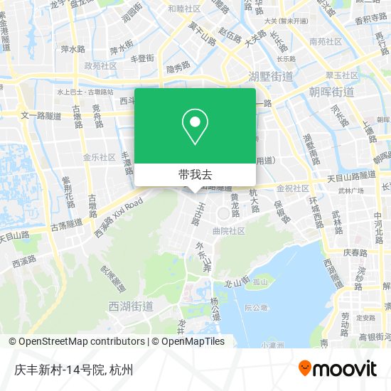 庆丰新村-14号院地图