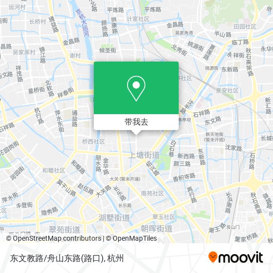 东文教路/舟山东路(路口)地图