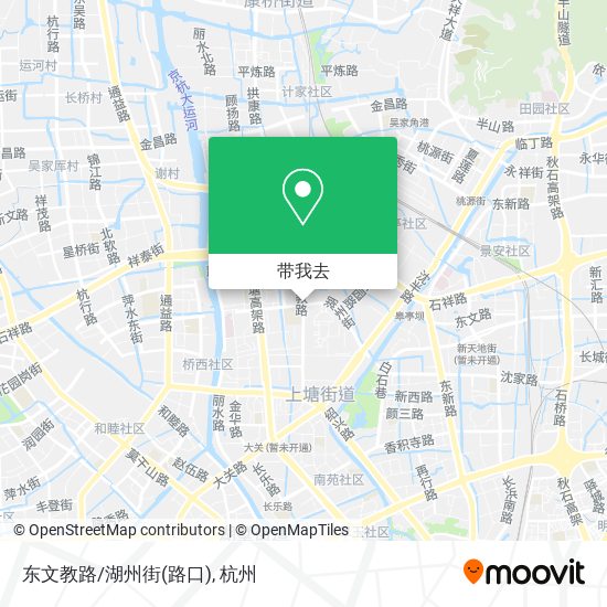 东文教路/湖州街(路口)地图