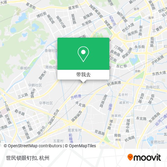 世民锁眼钉扣地图