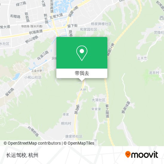 长运驾校地图