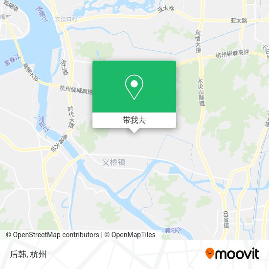 后韩地图