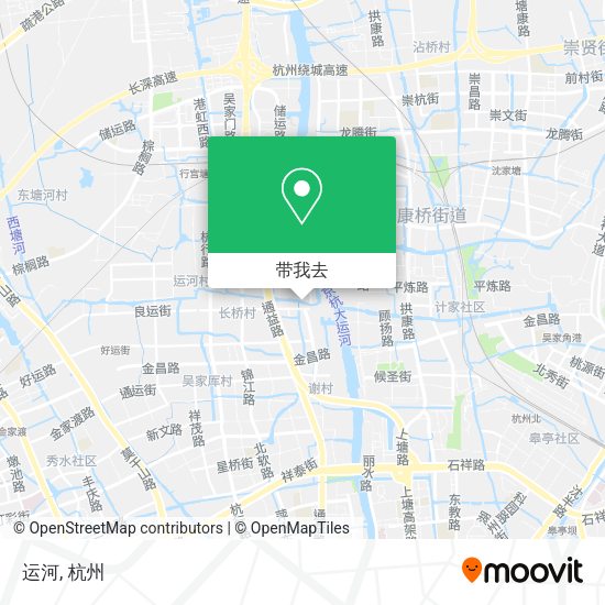 运河地图