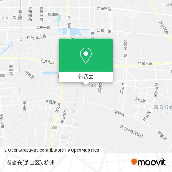 老盐仓(萧山区)地图