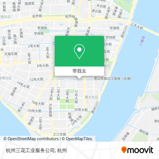 杭州三花工业服务公司地图