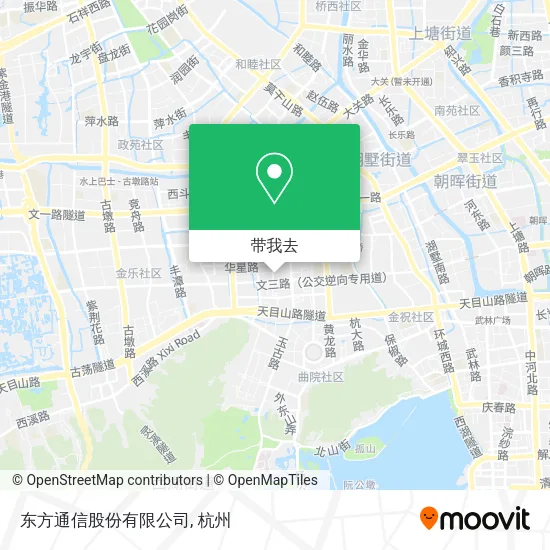 东方通信股份有限公司地图