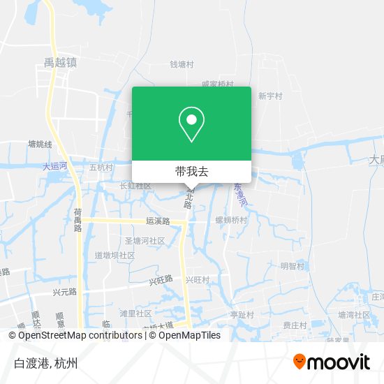 白渡港地图