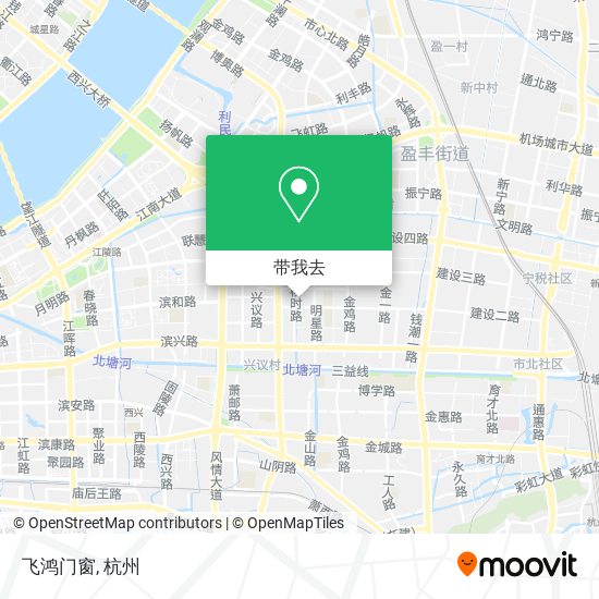 飞鸿门窗地图