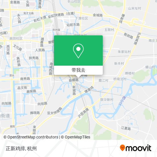 正新鸡排地图