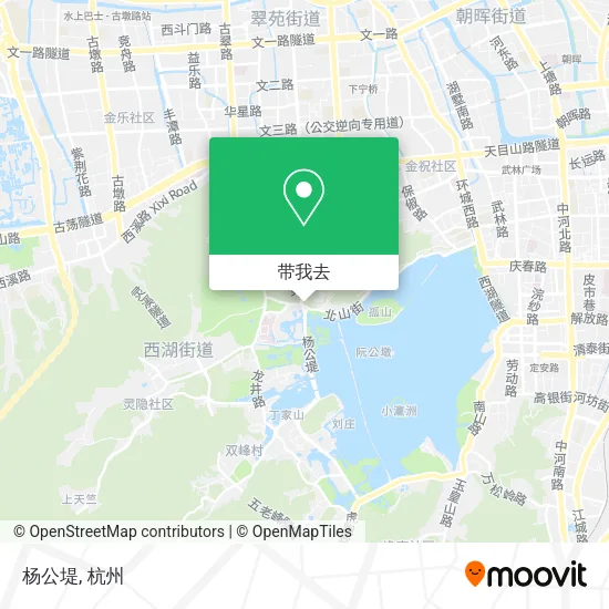 杨公堤地图