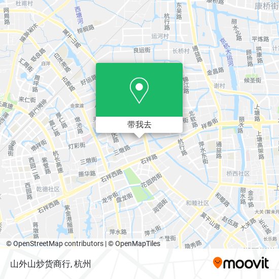 山外山炒货商行地图