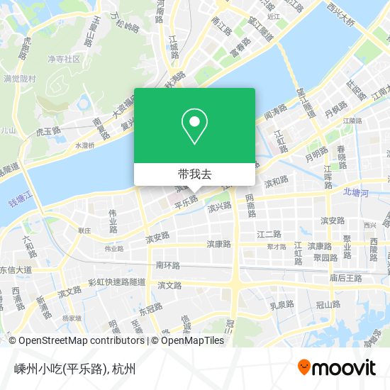 嵊州小吃(平乐路)地图