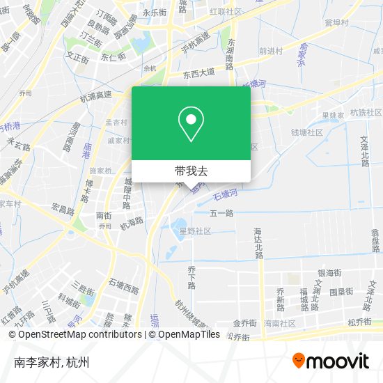 南李家村地图