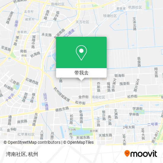 湾南社区地图