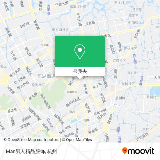 Man男人精品服饰地图