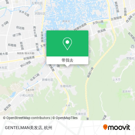 GENTELMAN美发店地图