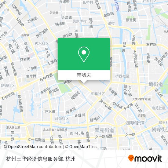 杭州三华经济信息服务部地图