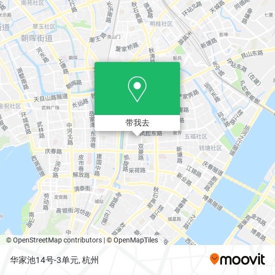华家池14号-3单元地图