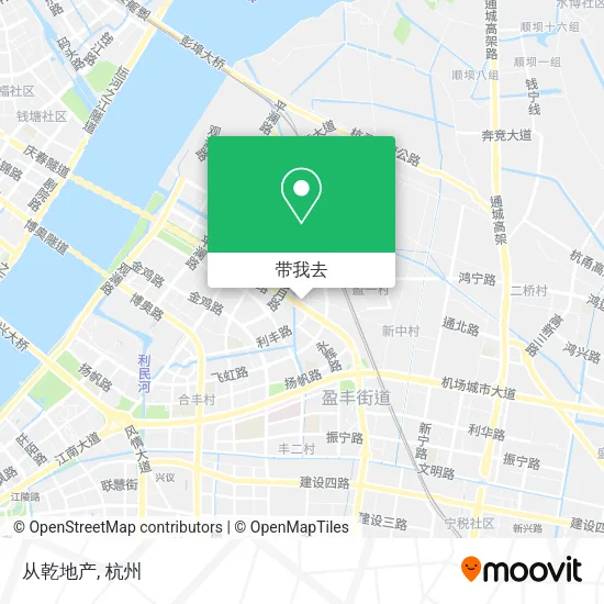 从乾地产地图